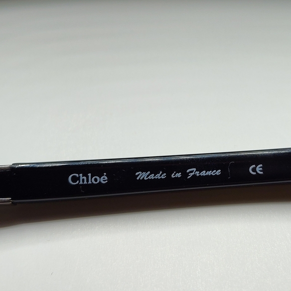 Chloé CL 2119 C01 Black Oversized Sunglasses Made in France Designer Luxe - Picture 3 of 5